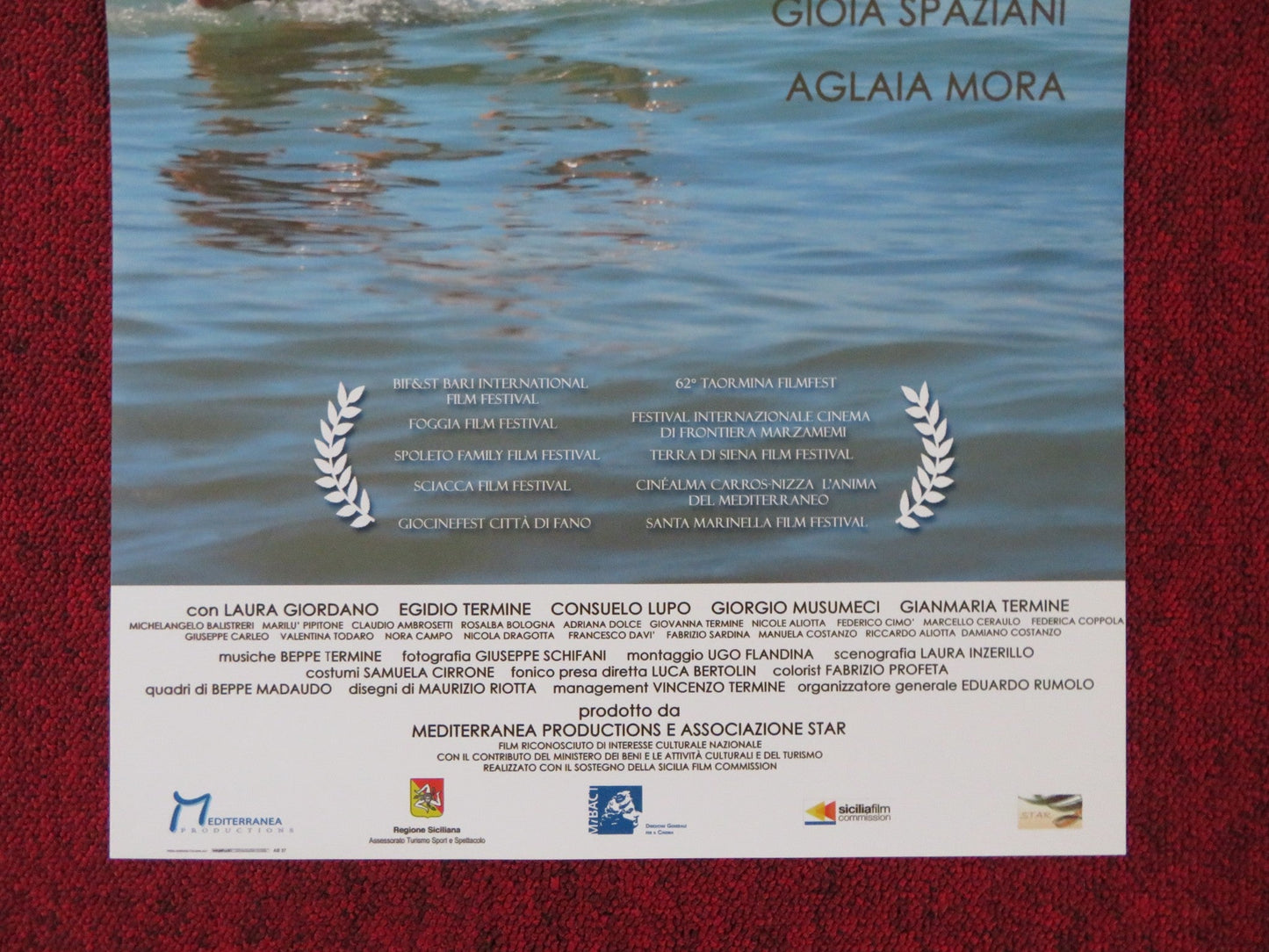 IL FIGLIO SOSPESO ITALIAN LOCANDINA POSTER EGIDIO TERMINE PAOLO BRIGUGLIA 2017 Rendezvous Cinema Movie posters