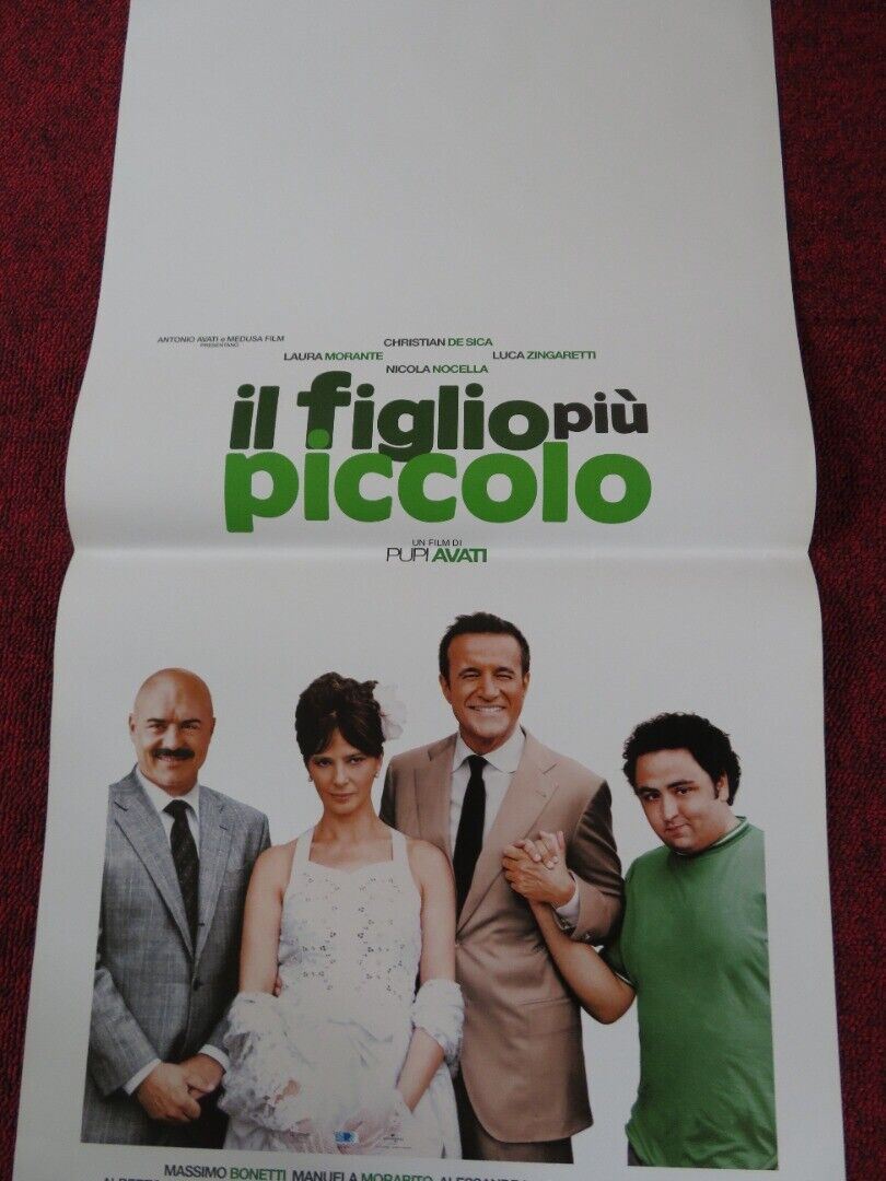 IL FIGLIOPIU PICCOLO ITALIAN LOCANDINA (27.5"x13") POSTER CHRISTIAN DE SICA '10 Movie posters