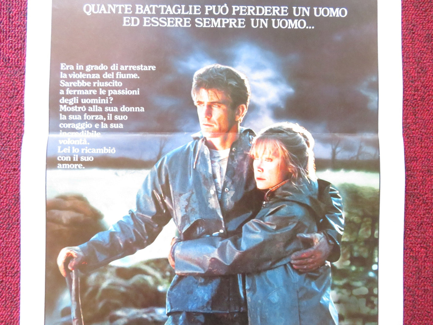 IL FIUME DELL'IRA ITALIAN LOCANDINA POSTER MEL GIBSON SISSY SPACEK 1984 Rendezvous Cinema Movie posters