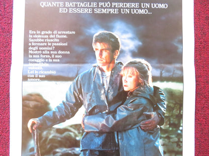 IL FIUME DELL'IRA ITALIAN LOCANDINA POSTER MEL GIBSON SISSY SPACEK 1984 Rendezvous Cinema Movie posters