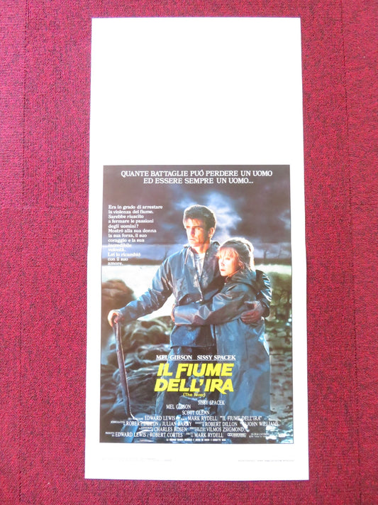 IL FIUME DELL'IRA ITALIAN LOCANDINA POSTER MEL GIBSON SISSY SPACEK 1984 Rendezvous Cinema Movie posters