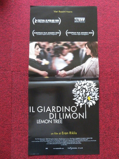 IL GIARDINO DE LIMONI / LEMON TREE ITALIAN LOCANDINA (27"x12.5") POSTER 2008 - Rendezvous Cinema