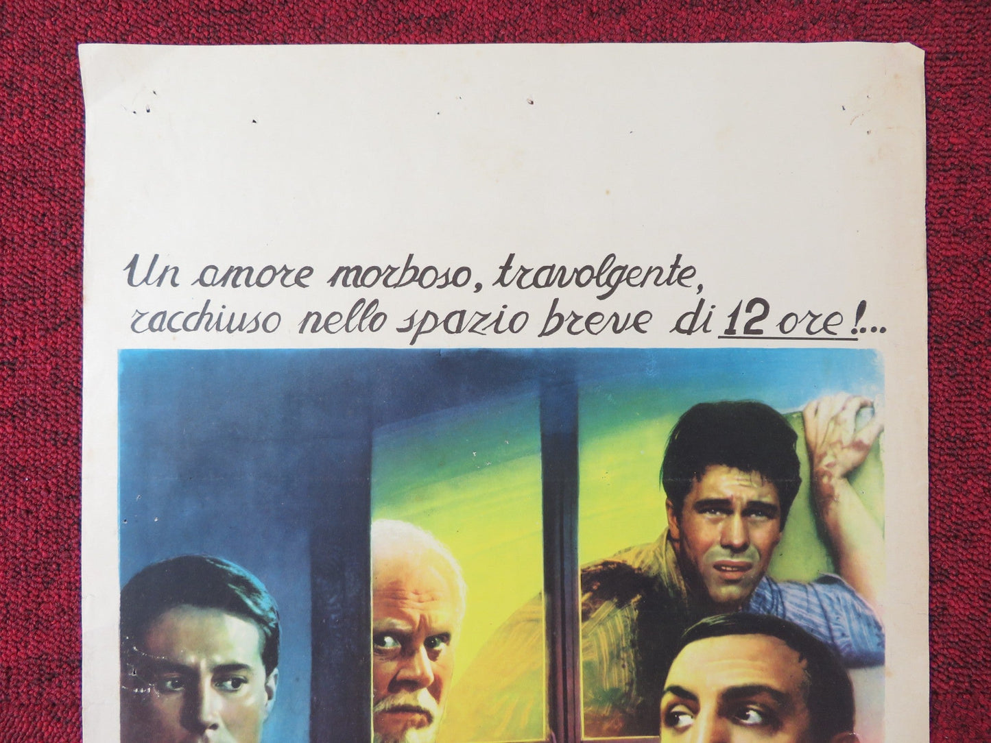 IL GIORNO DELLA VIOLENZA ITALIAN LOCANDINA POSTER E. BARTOK HANNES MESSEMER 1959 Rendezvous Cinema Movie posters