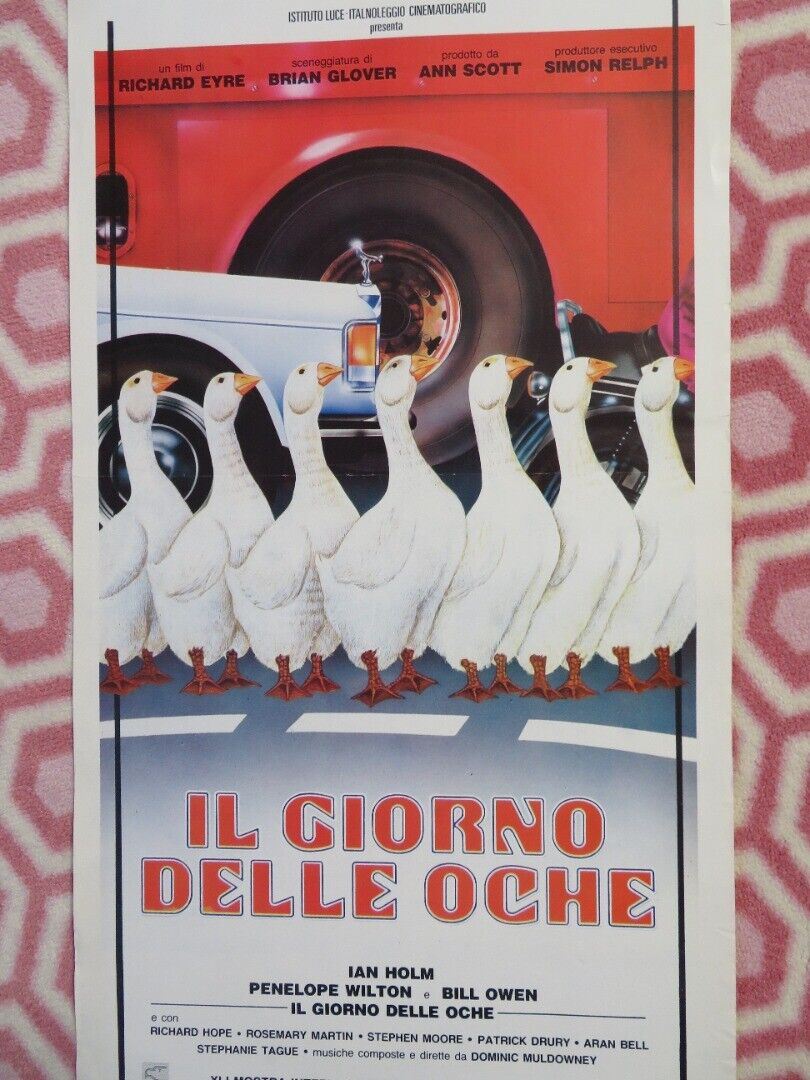 IL GIORNO DELLE OCHE/ Singleton's Pluck ITALIAN LOCANDINA (27.5"x13") POSTER '84 Movie posters