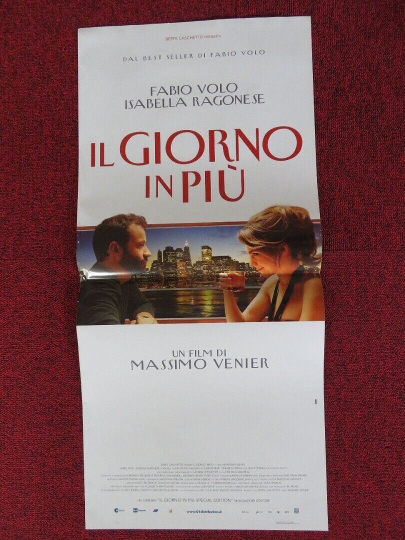 IL GIORNO IN PIU / one day more ITALIAN LOCANDINA (27"x12.5") POSTER 2011 - Rendezvous Cinema