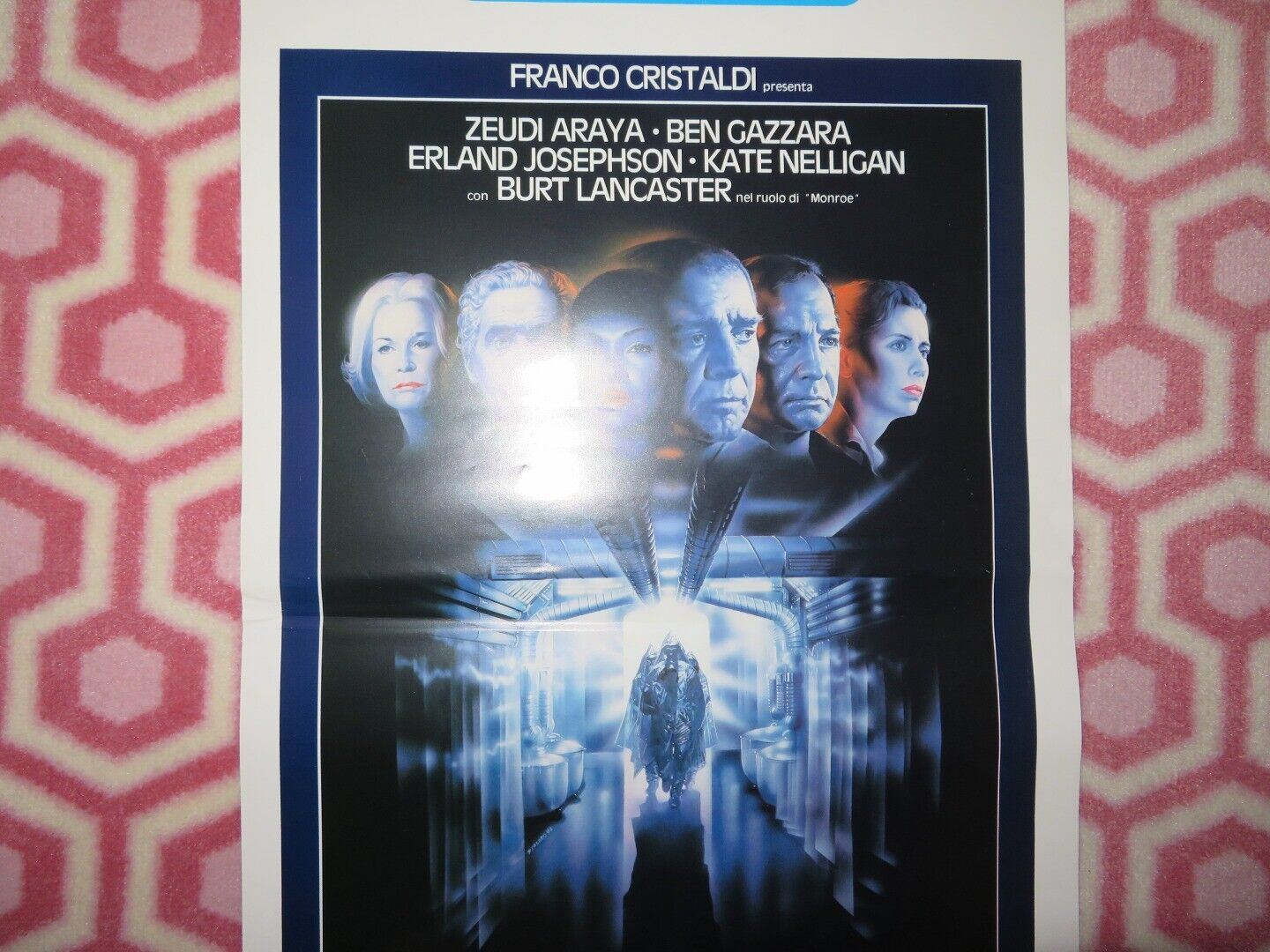 IL GIORNO PRIMA / Control ITALIAN LOCANDINA (27.5"x13") POSTER BEN GAZZARA 1987 Movie posters
