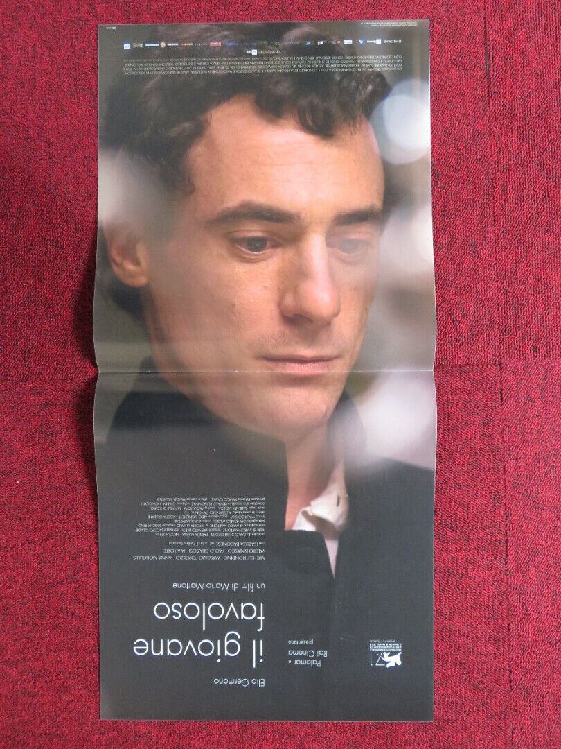IL GIOVANE FAVOLOSO ITALIAN LOCANDINA (26.5"x13") POSTER ELIO GERMANO 2014 Movie posters