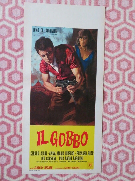IL GOBBO / The Hunchback ITALIAN LOCANDINA (27.5"x13") POSTER GERARD BLAIN 1970 Movie posters