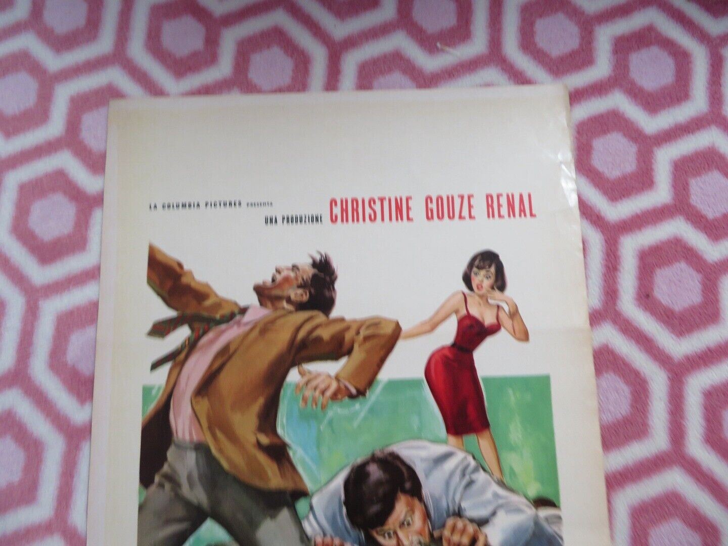 IL GORILLA MORSA L'ARCIVESCOVA ITALIAN LOCANDINA (27.5"x13") POSTER R DUMAS '63 Movie posters