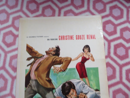 IL GORILLA MORSA L'ARCIVESCOVA ITALIAN LOCANDINA (27.5"x13") POSTER R DUMAS '63 Movie posters