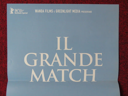 IL GRANDE MATCH ITALIAN LOCANDINA (26.5"x13") POSTER MAHAMADOU ALZOUMA 2006 Movie posters