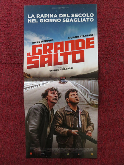 IL GRANDE SALTO ITALIAN LOCANDINA POSTER RICKY MEMPHIS GIORGIO TIRABASSI 2019 Rendezvous Cinema Movie posters