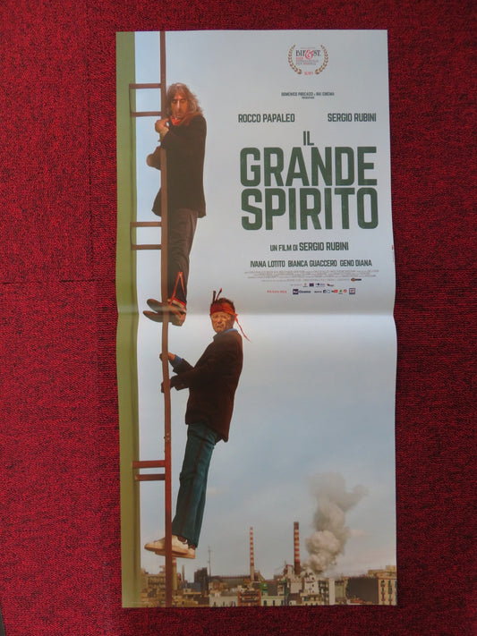 IL GRANDE SPIRITO ITALIAN LOCANDINA POSTER SERGIO RUBINI ROCCO PAPALEO 2019 Rendezvous Cinema Movie posters