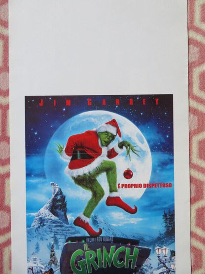 IL GRINCH ITALIAN LOCANDINA (27.5"x13") POSTER JIM CARREY 2000 - Rendezvous Cinema