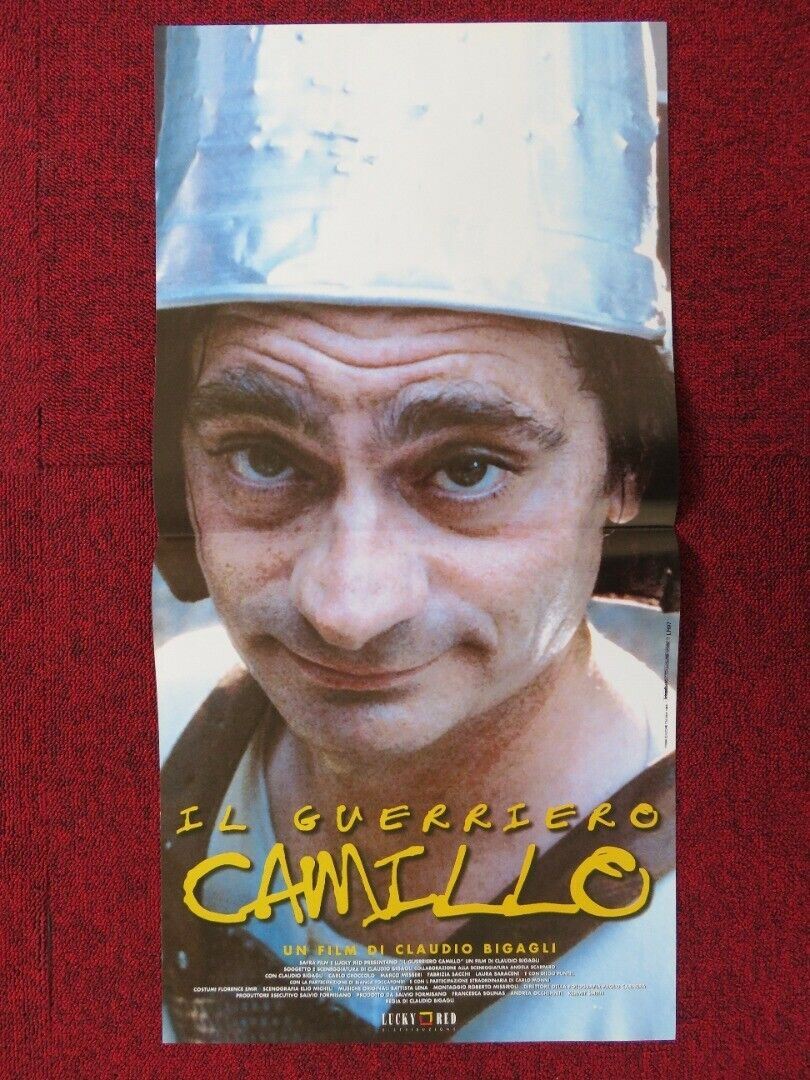 IL GUERRIERO CAMILLO ITALIAN LOCANDINA (25"x12.5") POSTER CLAUDIO BIGAGLI 1999 Movie posters
