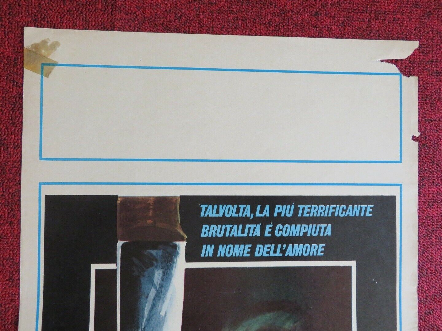 IL KILLER DELLA NOTTE ITALIAN LOCANDINA (27.5"x13.5") POSTER 1981 - Rendezvous Cinema