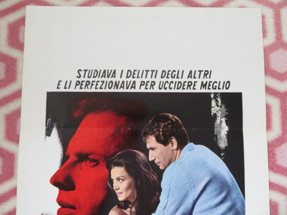 IL LADRO DI CRIMINI/ Crime Thief ITALIAN LOCANDINA (27.5"x 13") POSTER 1969 Rendezvous Cinema Movie posters