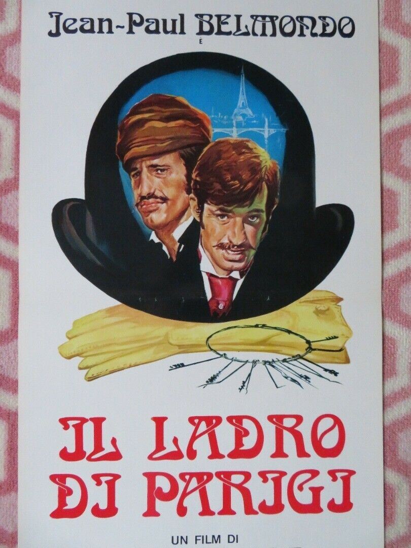 IL LADRO DI PARIGI / The Thief ITALIAN LOCANDINA (27.5"x12.5") POSTER 1967 Movie posters