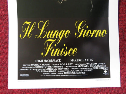 IL LUNGO GIORNO FINISCE ITALIAN LOCANDINA (27.5"x13.5") POSTER L MCCORMACK '92 Movie posters