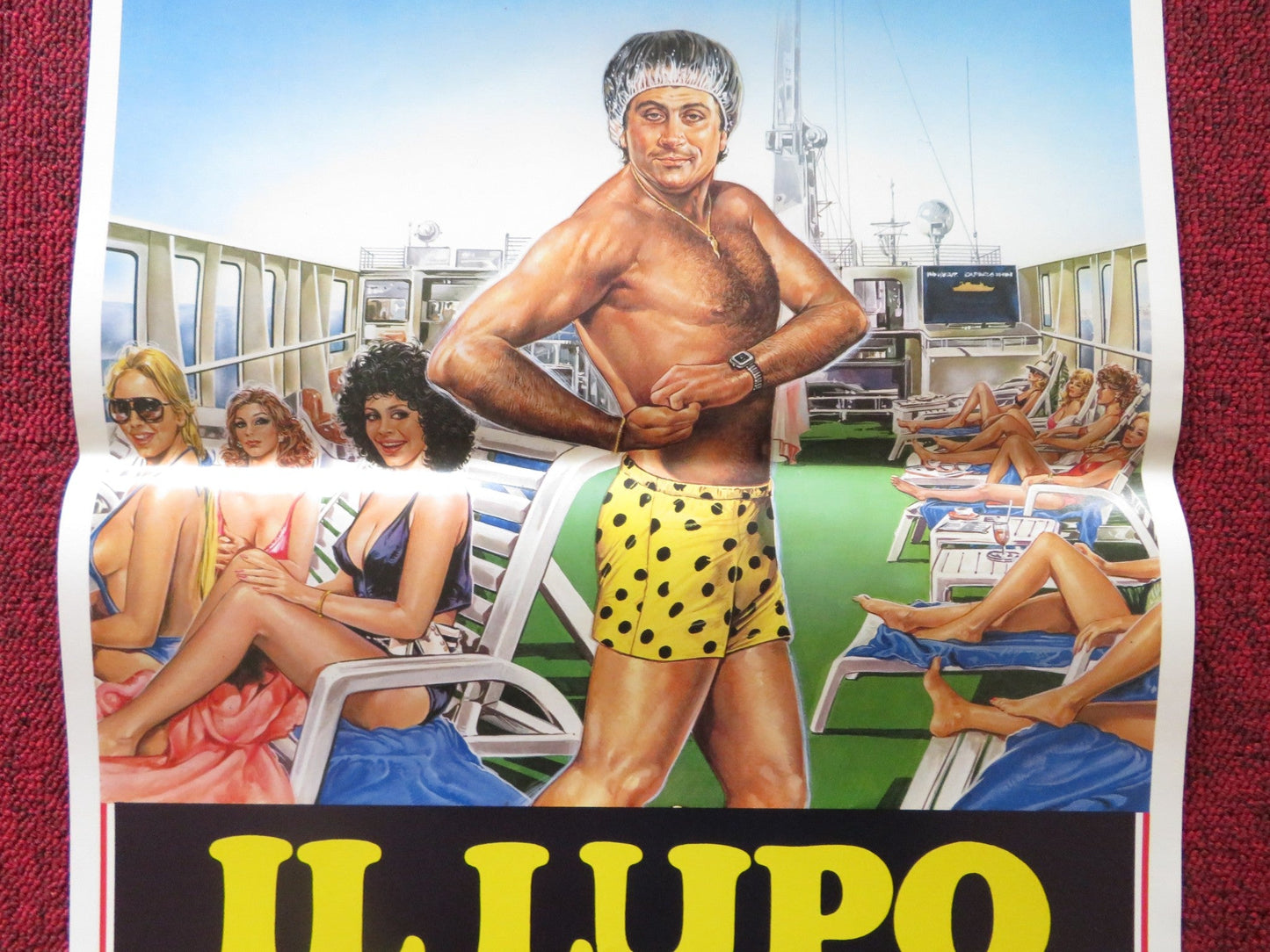 IL LUPO DI MARE ITALIAN LOCANDINA POSTER ANDREA RONCATO GIGI SAMMARCHI 1987 Rendezvous Cinema Movie posters