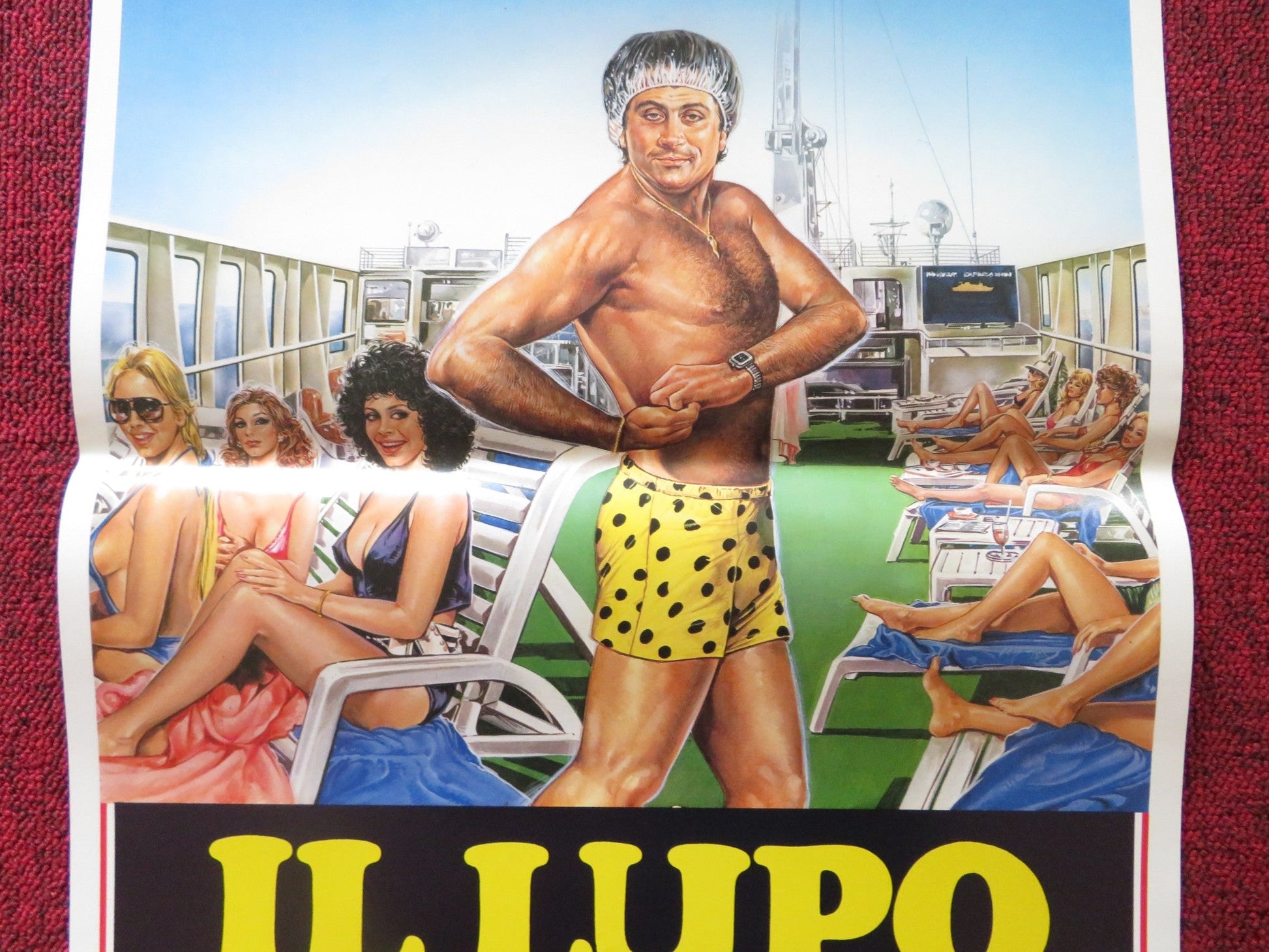 IL LUPO DI MARE ITALIAN LOCANDINA POSTER ANDREA RONCATO GIGI SAMMARCHI 1987 Rendezvous Cinema Movie posters