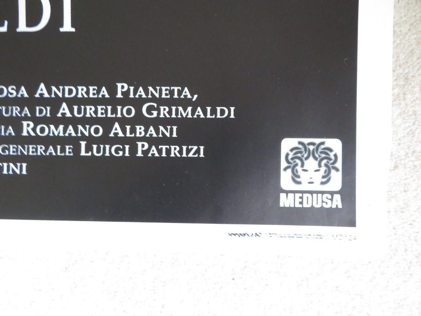 IL MACELLAIO / THE BUTCHER ITALIAN 2 FOGLIO POSTER ALBA PARIETTI MIKI MANOJLOVIC Rendezvous Cinema Movie posters