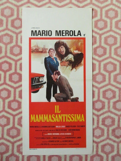 IL MAMMASANTISSIMA ITALIAN LOCANDINA (27.5"x13") POSTER 1979 Movie posters