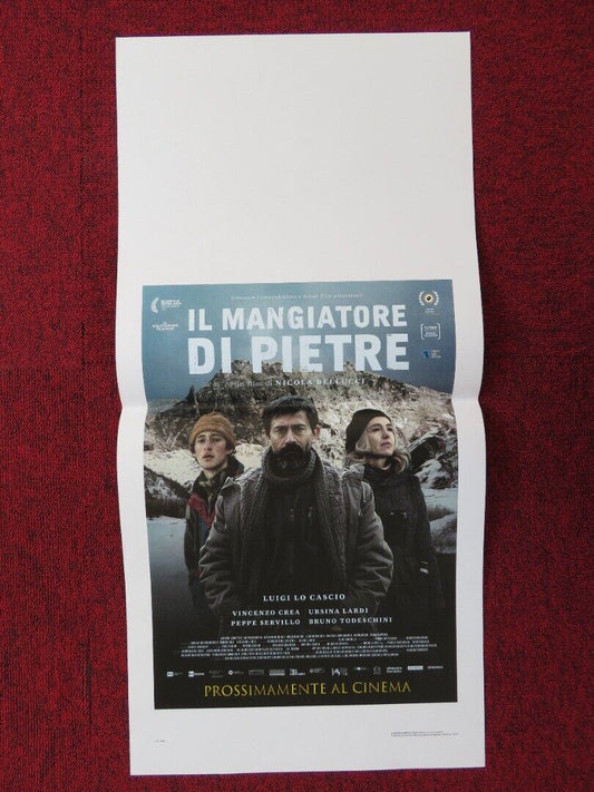 IL MANGIATORE DI PIETRE ITALIAN LOCANDINA (27.5"x13") POSTER VINCENZO CREA 2018 Movie posters