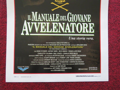 IL MANUALE DEL GIOVANE AVVELENATORE ITALIAN LOCANDINA (27.5"x13") POSTER 1996 Movie posters