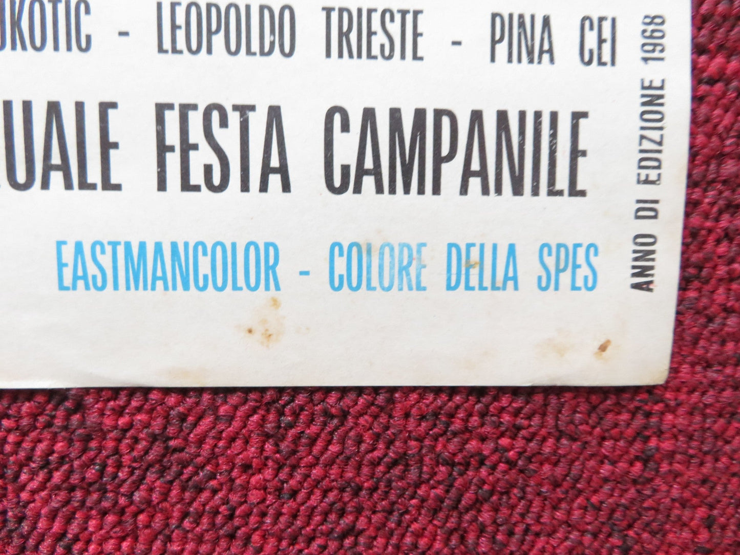 IL MARITO E MIO E L'AMMAZZO QUANDO MI PARE ITALIAN LOCANDINA POSTER 1968 Rendezvous Cinema Movie posters