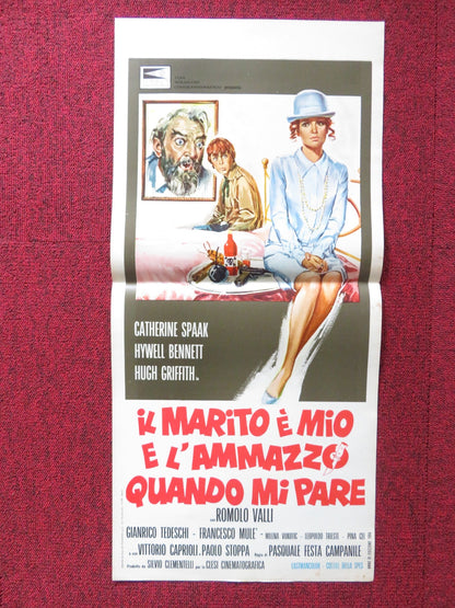 IL MARITO E MIO E L'AMMAZZO QUANDO MI PARE ITALIAN LOCANDINA POSTER 1968 Rendezvous Cinema Movie posters