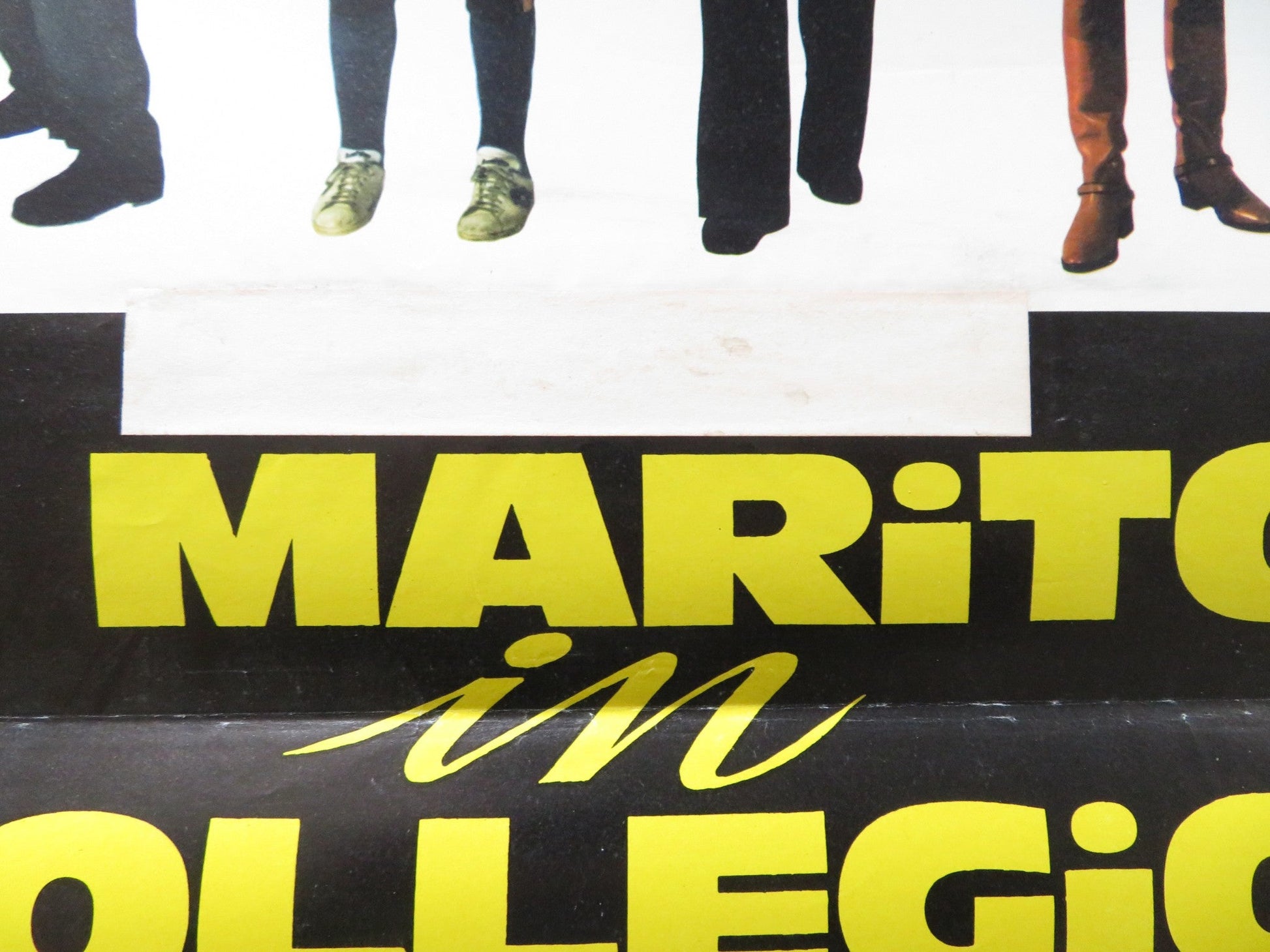 IL MARITO IN COLLEGIO ITALIAN LOCANDINA POSTER ENRICO MONTESANDO 1977 Rendezvous Cinema Movie posters