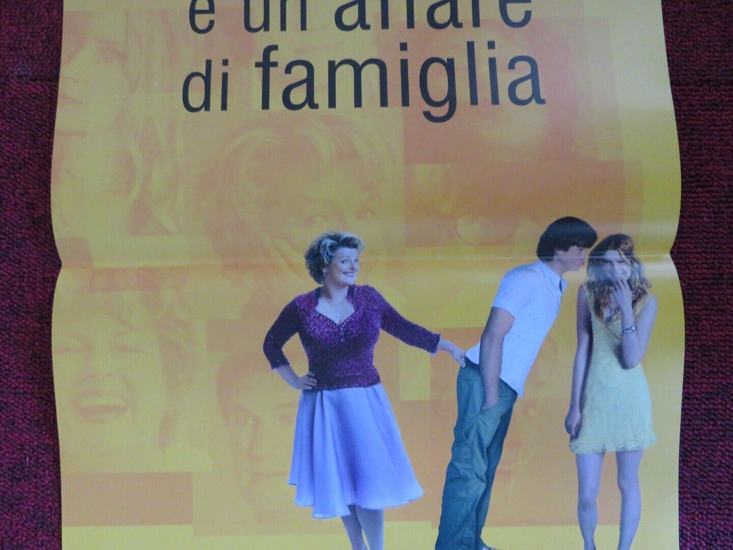 IL MATRIMONIO E UN AFFARE DI FAMIGLIA ITALIAN LOCANDINA (26.5"x12") POSTER 2007 - Rendezvous Cinema