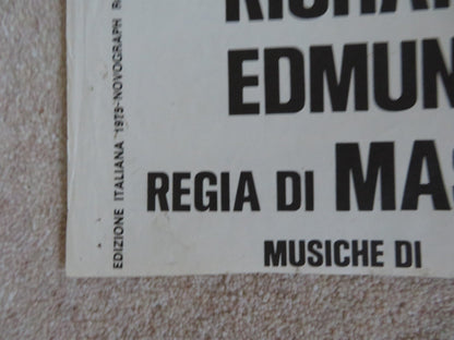 IL MEDAGLIONE INSANGUINATO ITALIAN 2 FOGLIO POSTER RICHARD JOHNSON 1975 Rendezvous Cinema Movie posters