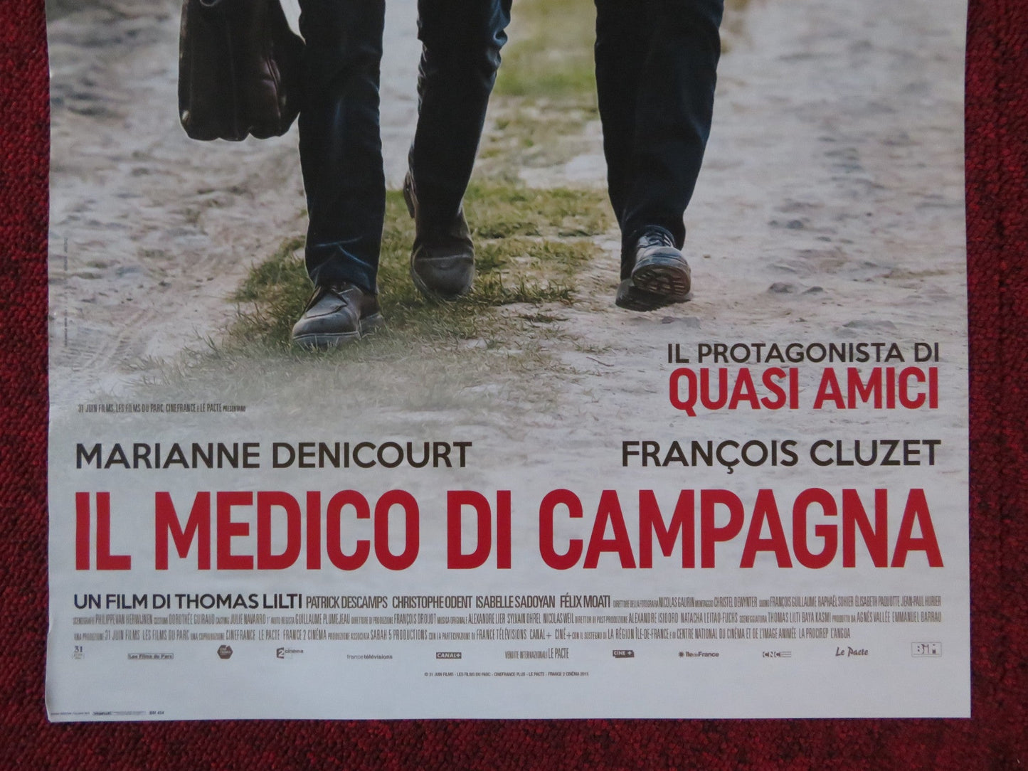 IL MEDICO DI CAMPAGNA ITALIAN LOCANDINA POSTER FRANCOIS CLUZET M. DENICOUR 2016 Rendezvous Cinema Movie posters