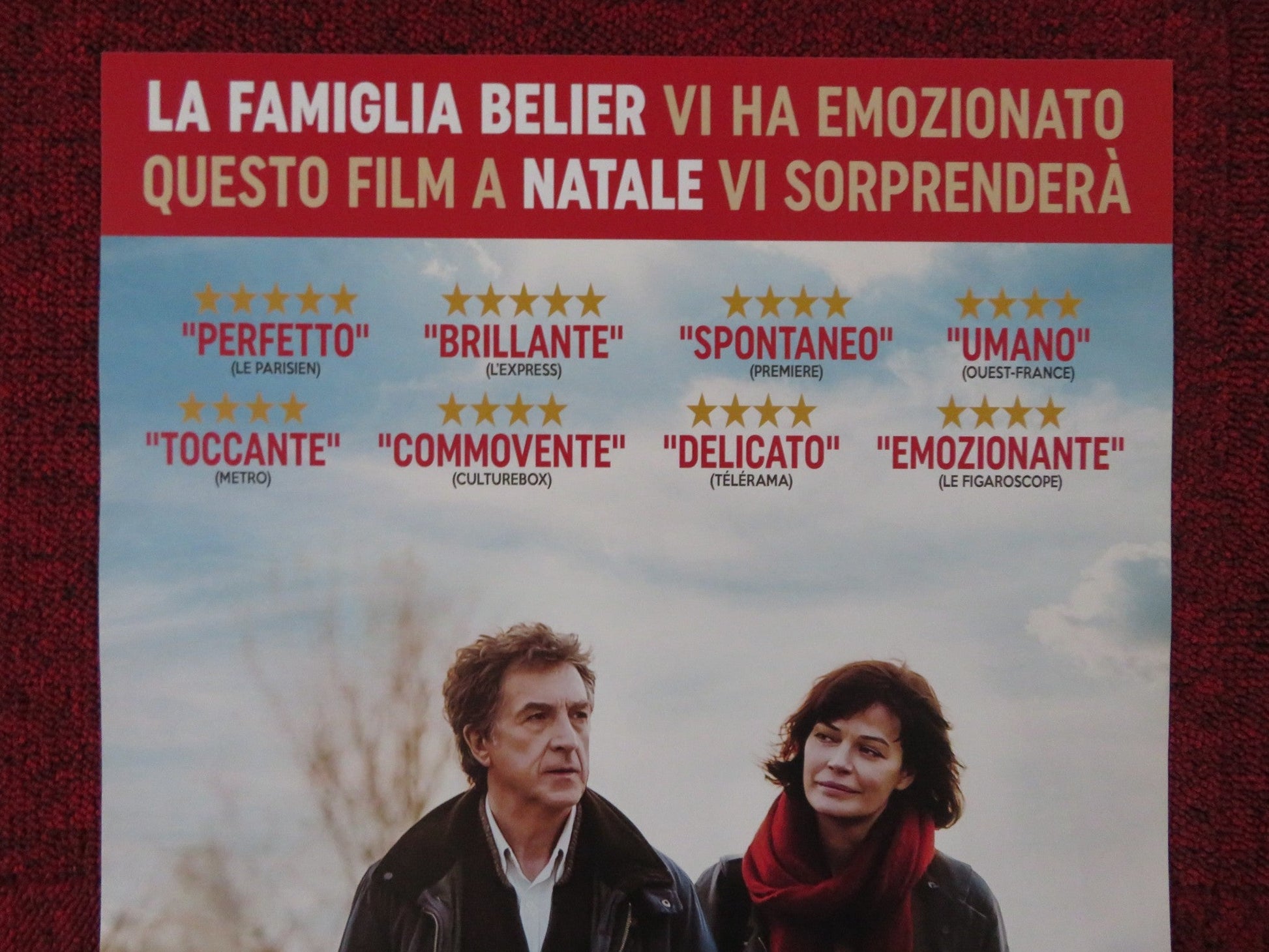 IL MEDICO DI CAMPAGNA ITALIAN LOCANDINA POSTER FRANCOIS CLUZET M. DENICOUR 2016 Rendezvous Cinema Movie posters