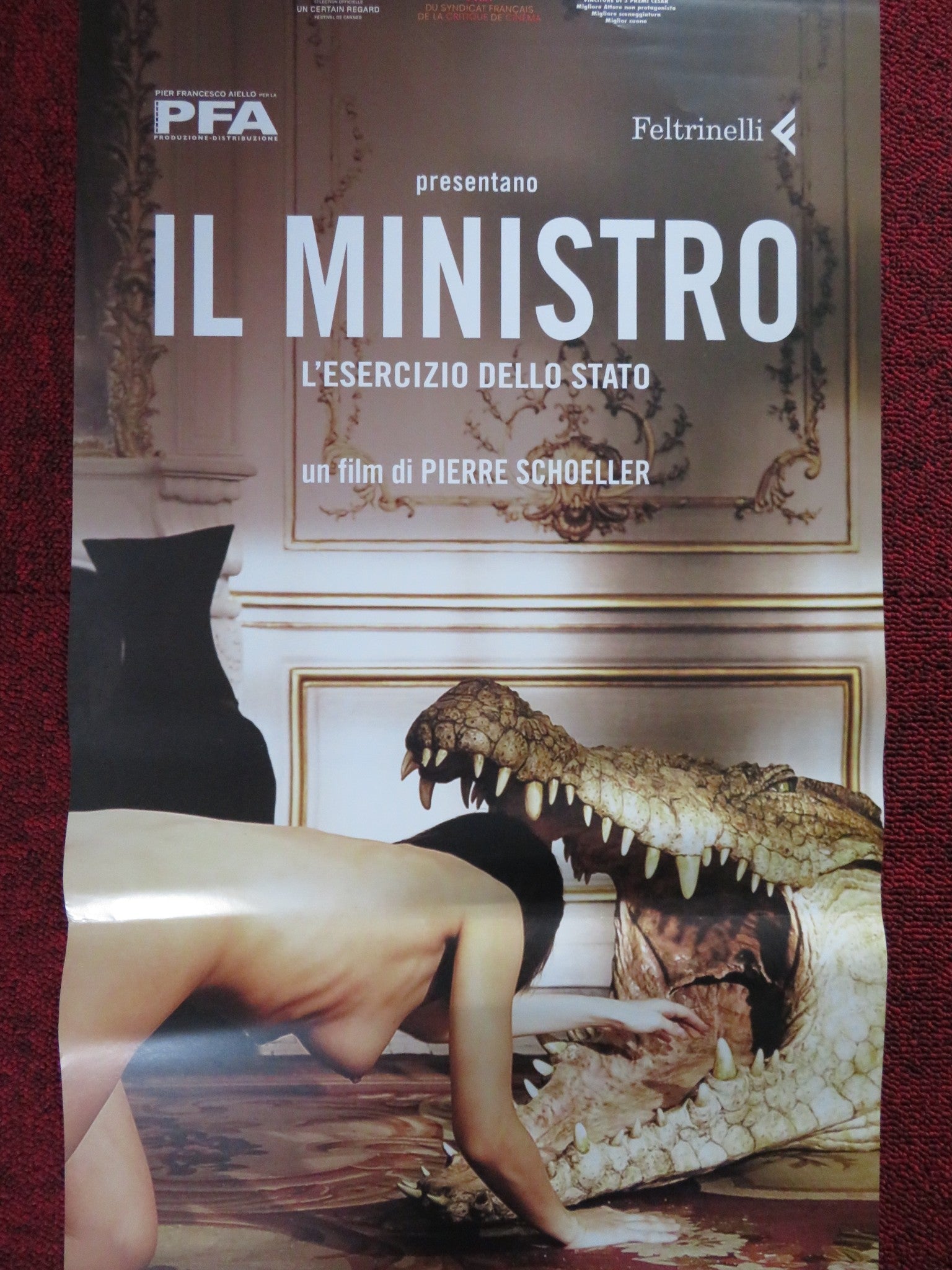 IL MINISTRO L'ESERCIZIO DELLO STATO ITALIAN LOCANDINA POSTER O GOURMET 2011 Rendezvous Cinema Movie posters