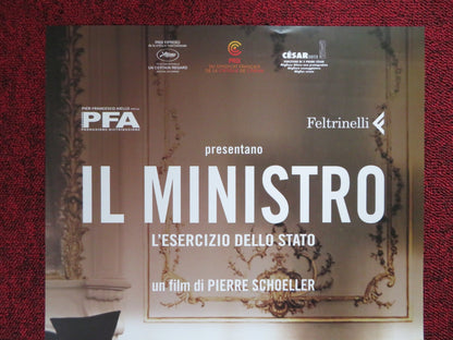 IL MINISTRO L'ESERCIZIO DELLO STATO ITALIAN LOCANDINA POSTER O GOURMET 2011 Rendezvous Cinema Movie posters