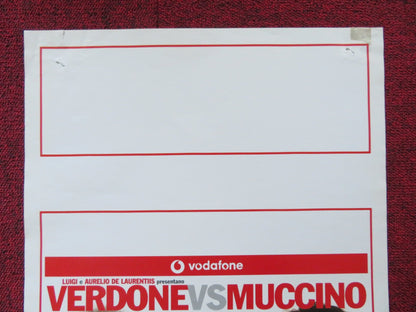 IL MIO MIGLIOR NEMICO ITALIAN LOCANDINA POSTER CARLO VERDONE SILVIO MUCCINO 2006 Rendezvous Cinema Movie posters