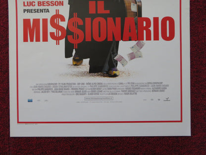 IL MISSIONNAIRE ITALIAN LOCANDINA POSTER LUC BESSON JEAN - MARIE BIGARD 2009 Rendezvous Cinema Movie posters
