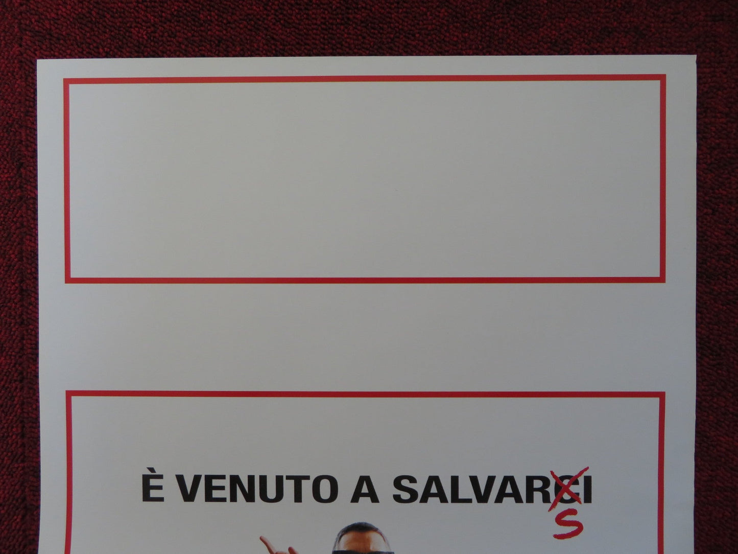 IL MISSIONNAIRE ITALIAN LOCANDINA POSTER LUC BESSON JEAN - MARIE BIGARD 2009 Rendezvous Cinema Movie posters