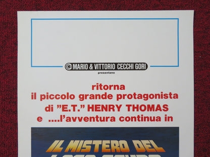 IL MISTERO DEL LAGO SCURO ITALIAN LOCANDINA POSTER HENRY THOMAS TONY BARRY 1987 Rendezvous Cinema Movie posters