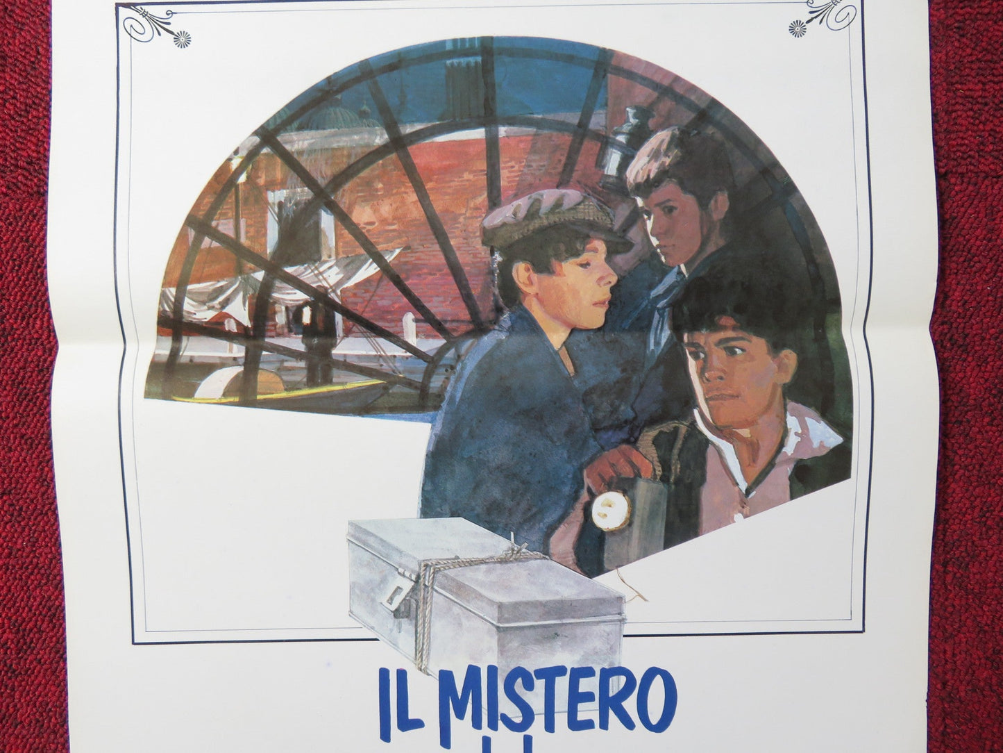 IL MISTERO DEL MORCA ITALIAN LOCANDINA POSTER GOGO BIANCHI FILIPPO BOCALON 1984 Rendezvous Cinema Movie posters