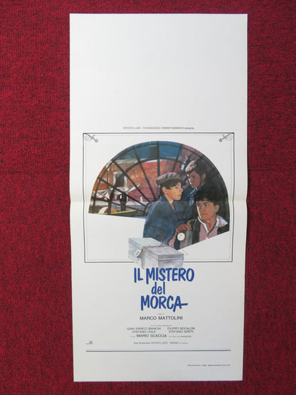 IL MISTERO DEL MORCA ITALIAN LOCANDINA POSTER GOGO BIANCHI FILIPPO BOCALON 1984 Rendezvous Cinema Movie posters