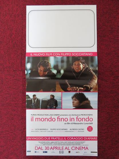IL MONDO FINO IN FONDO ITALIAN LOCANDINA POSTER LUCA MARINELLI 2013 Rendezvous Cinema Movie posters