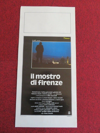 IL MOSTRO DI FIRENZE ITALIAN LOCANDINA (27.5"x13") POSTER 1986 - Rendezvous Cinema