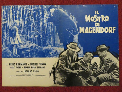 IL MOSTRO DI MAGENDORF / IT HAPPENED IN BROAD DAYLIGHT ITALIAN FOTOBUSTA POSTER Movie posters