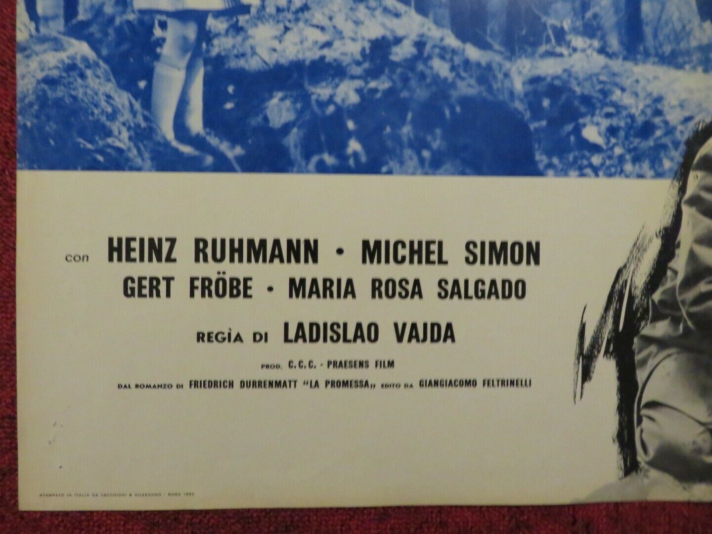 IL MOSTRO DI MAGENDORF / IT HAPPENED IN BROAD DAYLIGHT ITALIAN FOTOBUSTA POSTER Movie posters