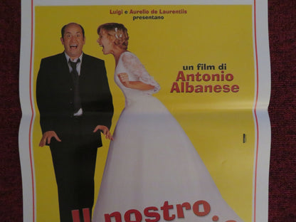 IL NOSTRO MATRIMONIO E IN CRISI ITALIAN LOCANDINA POSTER ERMINIO ABATE 2002 Rendezvous Cinema Movie posters