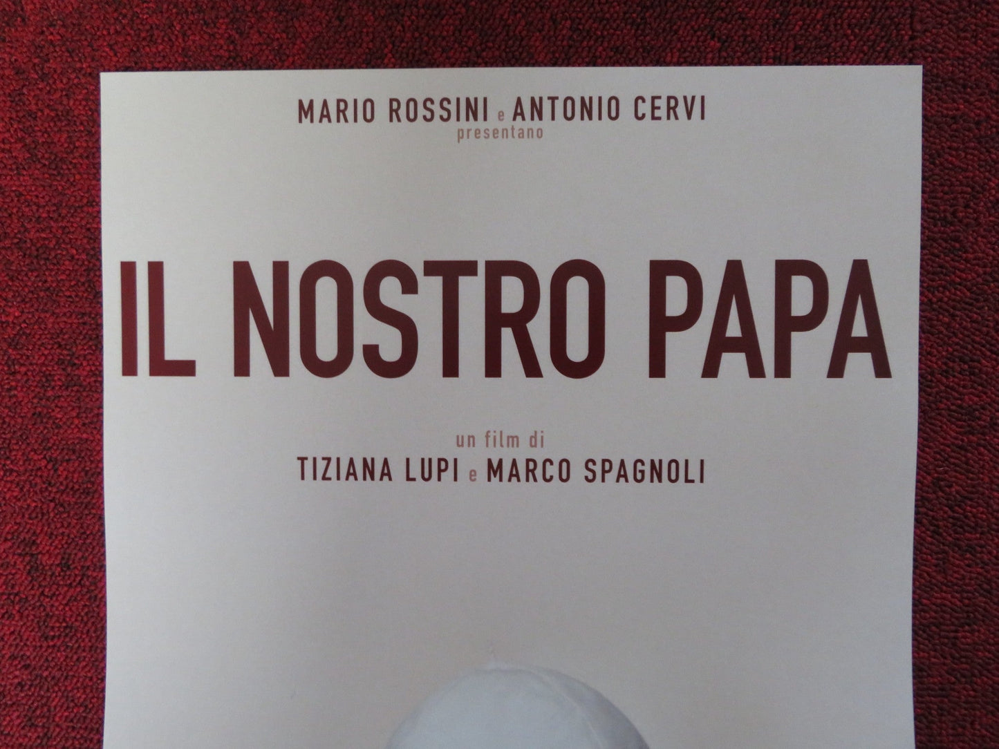 IL NOSTRO PAPA ITALIAN LOCANDINA POSTER MANU FERNANDEZ IAGO GARCIA 2019 Rendezvous Cinema Movie posters